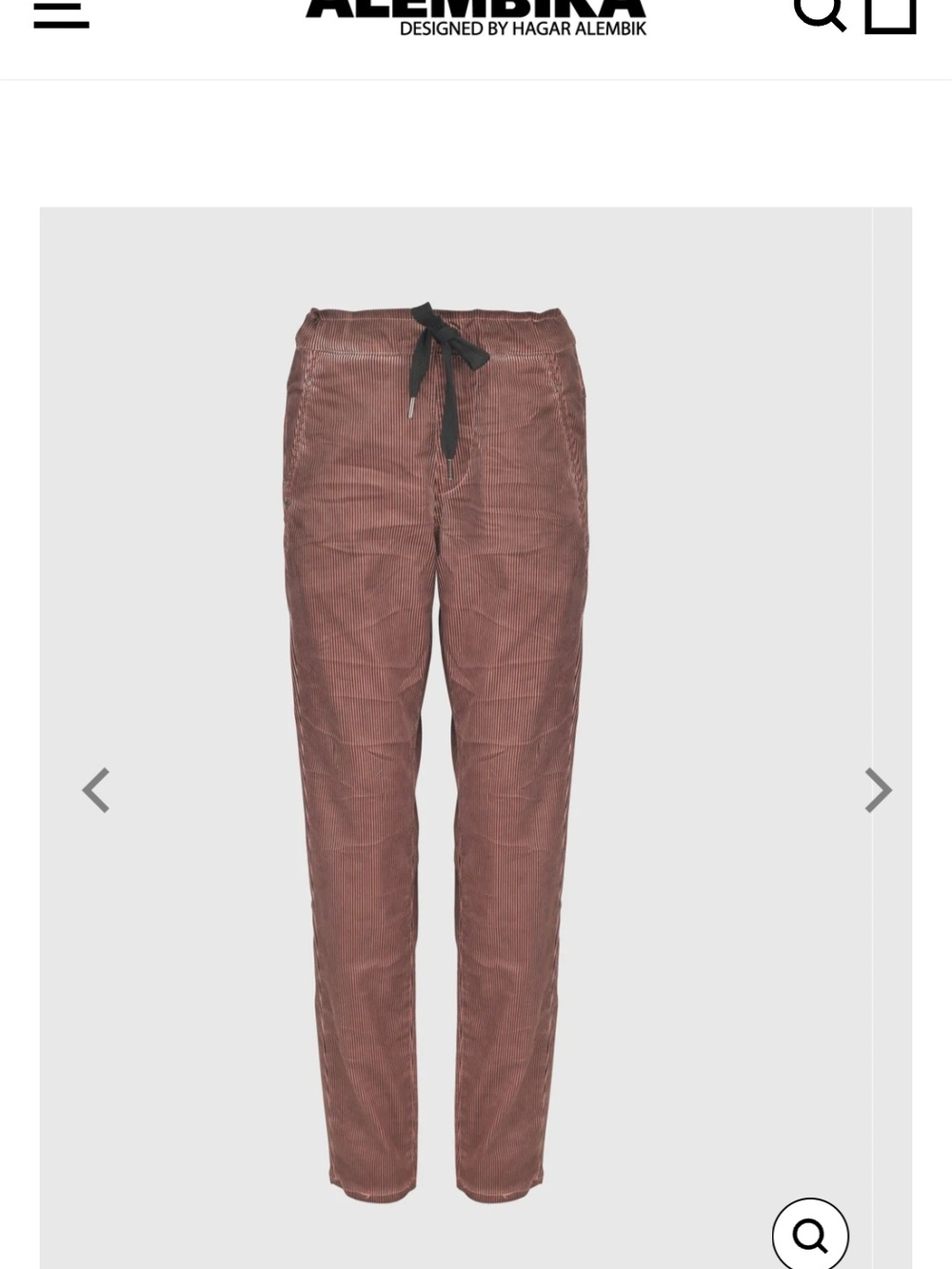 Alembika Iconic Pinstripe Stretch Jeans - Picture 3 of 5